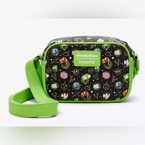 Loungefly x Nickelodeon Invader Zim Character Crossbody Camera Bag- NWT
